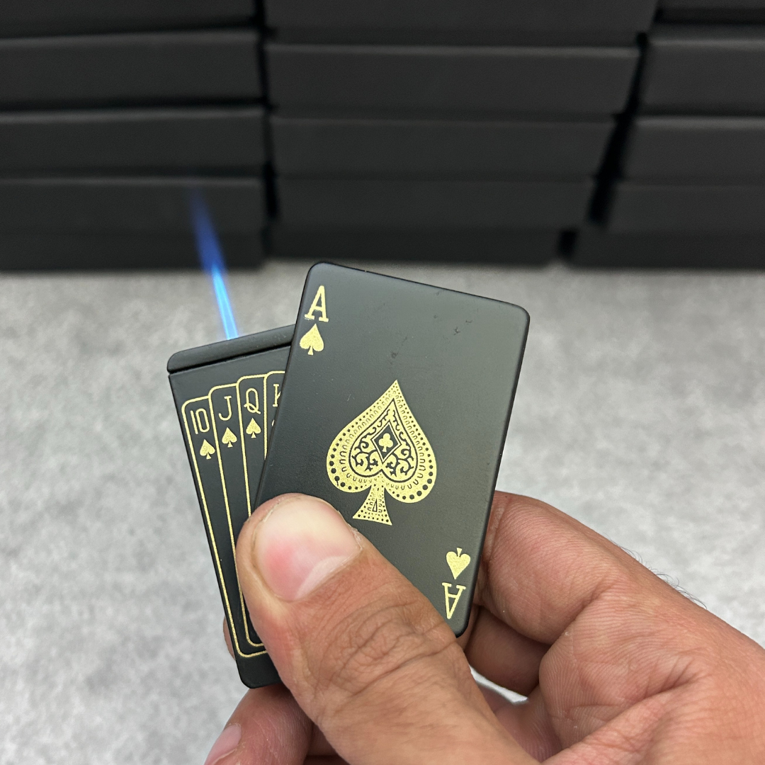 Black Ace Blue Flame Jet Flamer