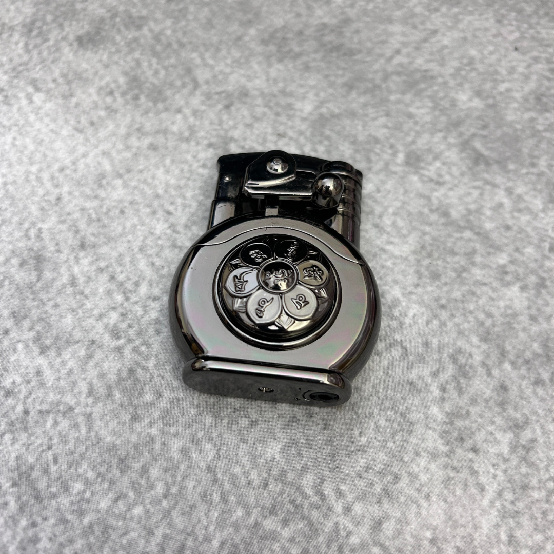 Rotating Wheel Black Vintage Flamer