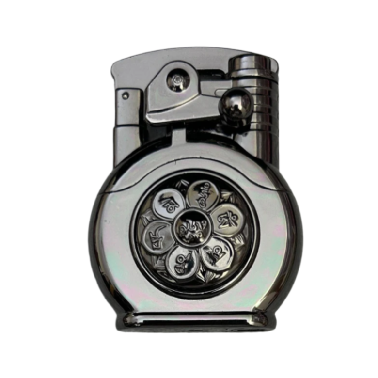 Rotating Wheel Black Vintage Flamer