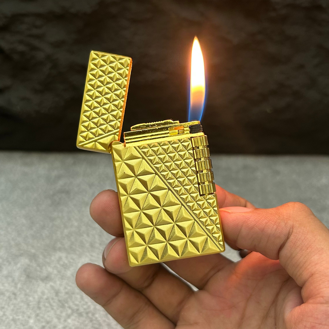 Engraved Geometric Lighter
