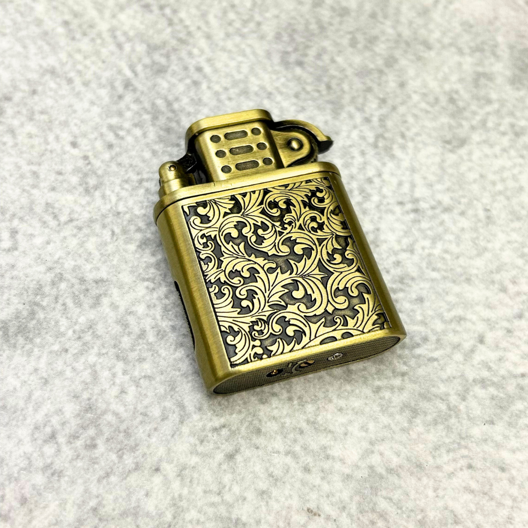 Vintage Design Red Flame Lighter