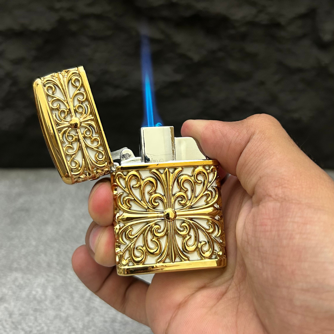 Floral Glow in Dark Lighter
