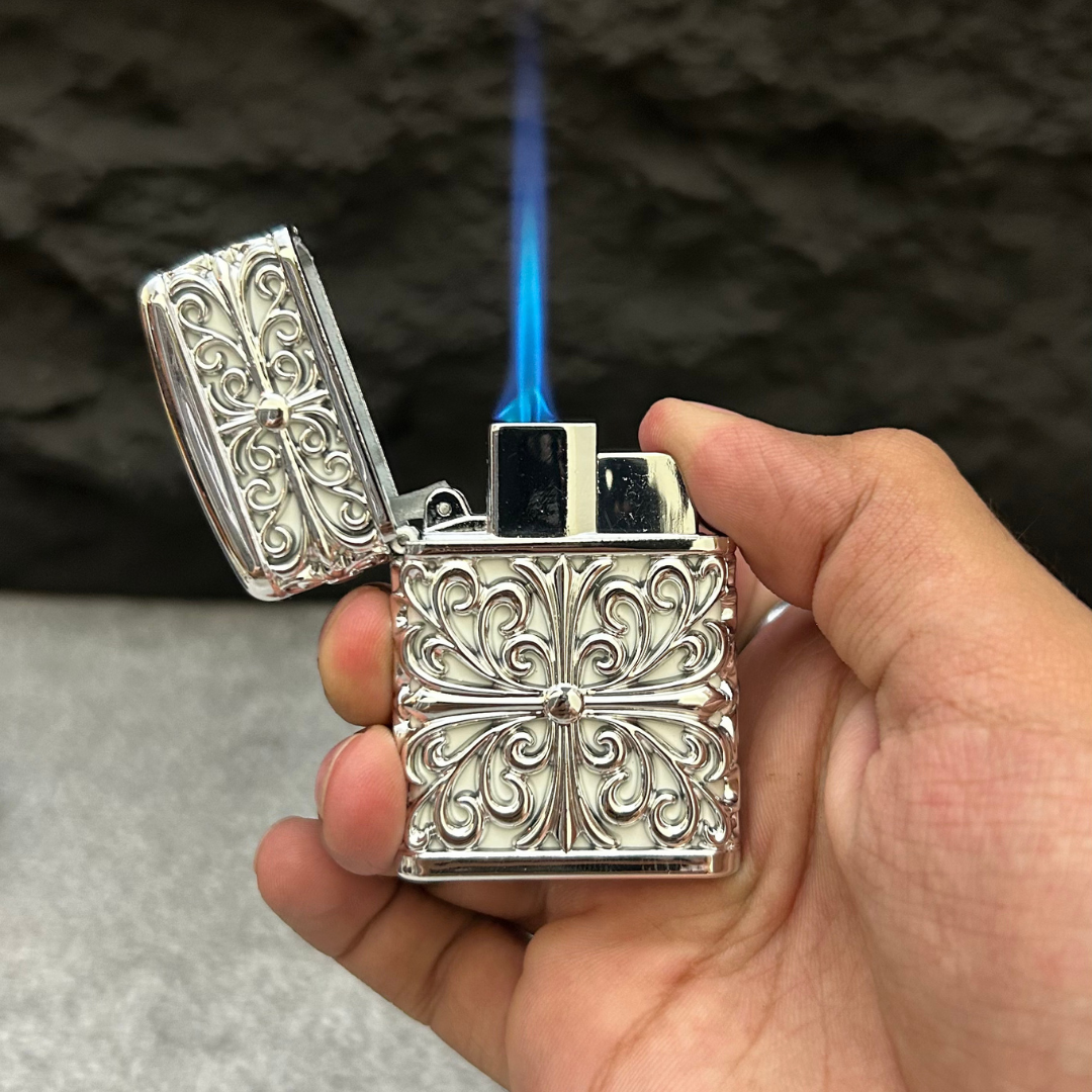 Floral Glow in Dark Lighter