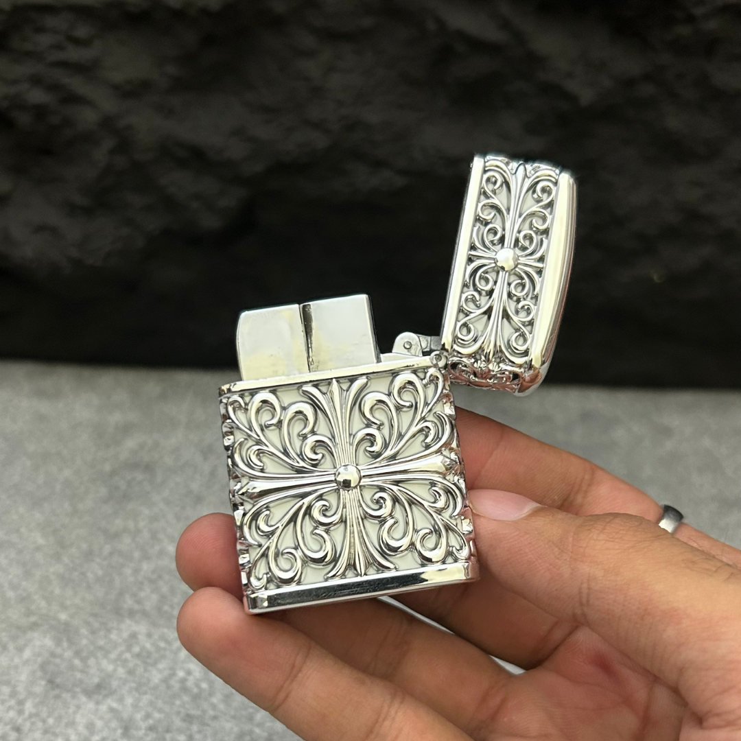 Floral Glow in Dark Lighter