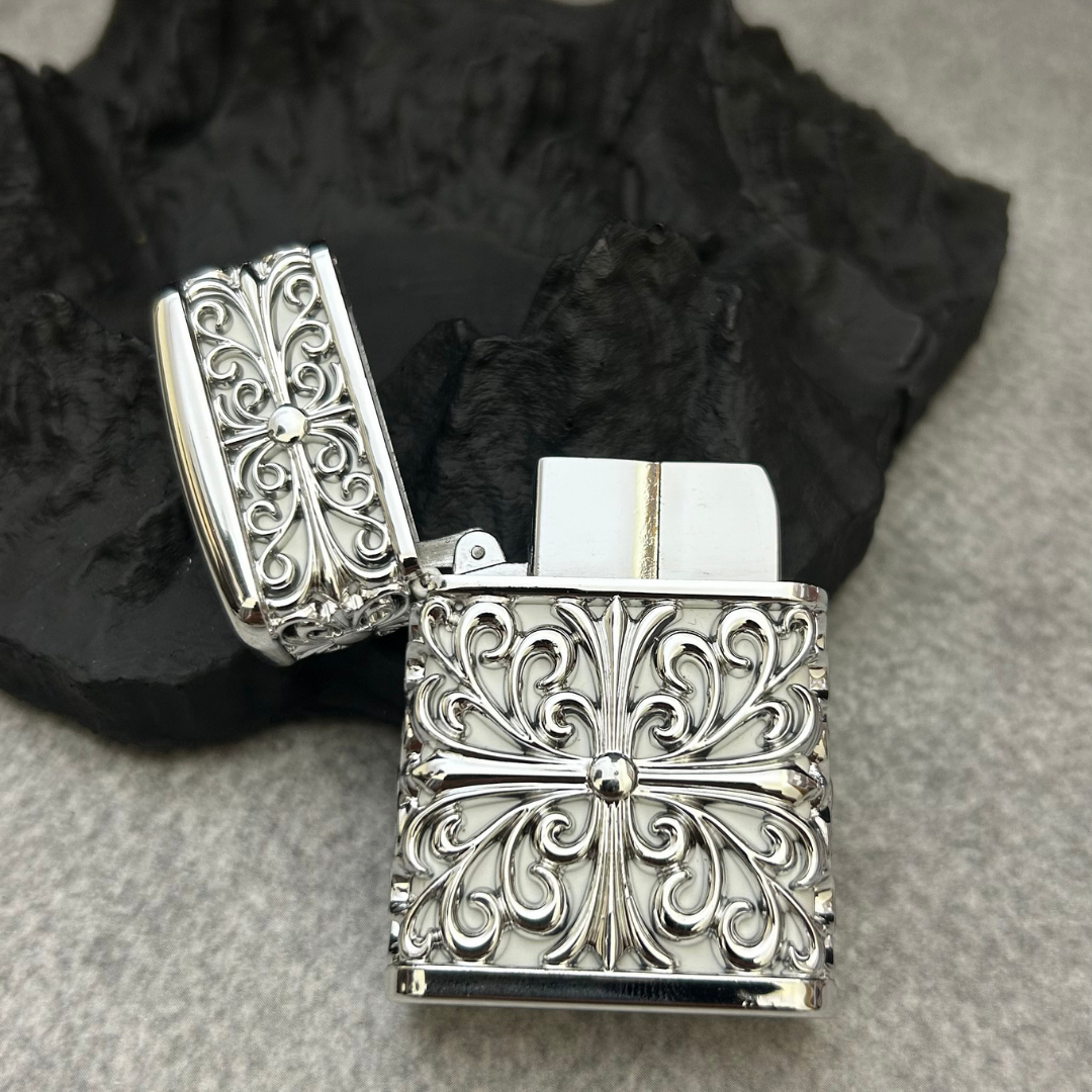Floral Glow in Dark Lighter
