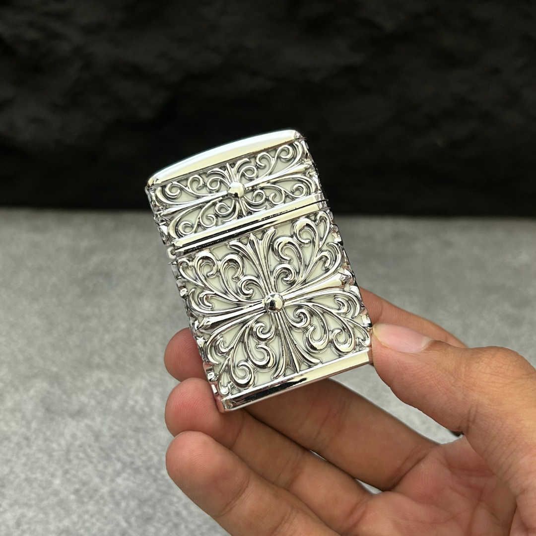 Floral Glow in Dark Lighter