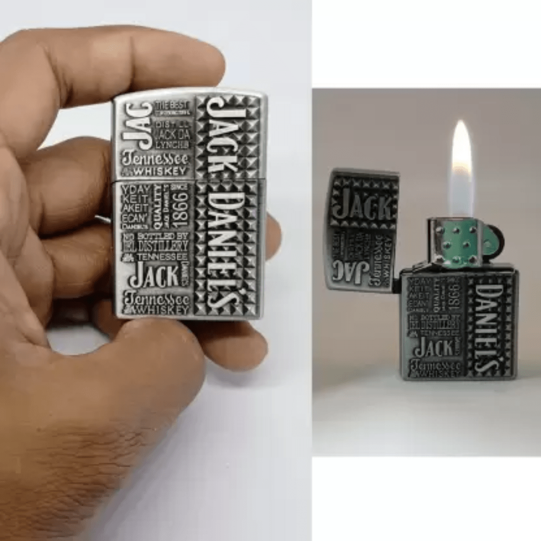 Jack Daniel’s Silver Engraved Flamer (ONLY PREPAID)