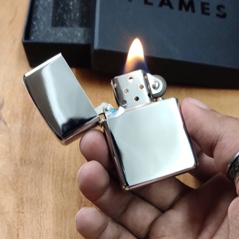 Karlaa Flames Metallic Silver Flamer