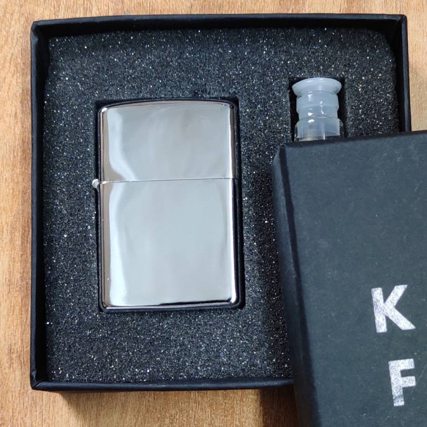 Karlaa Flames Metallic Silver Flamer