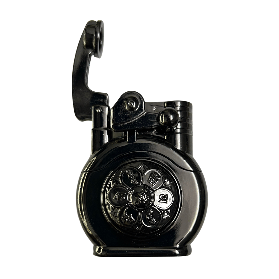Rotating Wheel Black Vintage Flamer