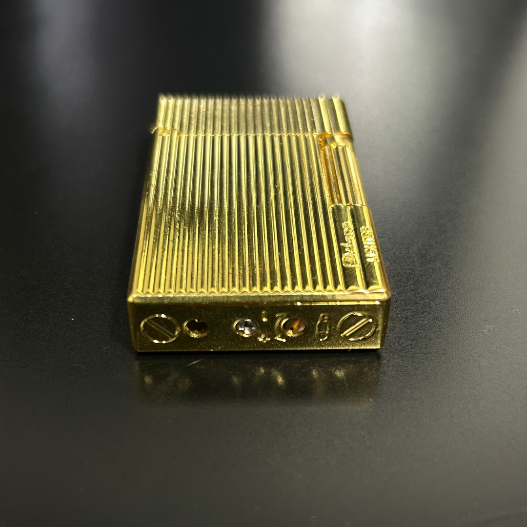 Vertical Striped Golden Chrome Flamer (PREPAID ONLY)