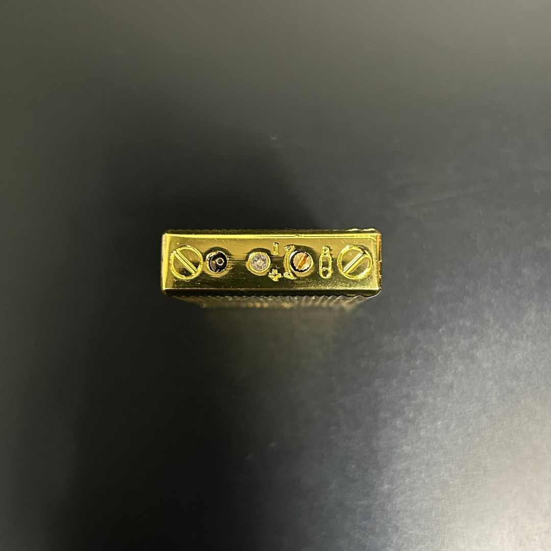 Vertical Striped Golden Chrome Flamer (PREPAID ONLY)
