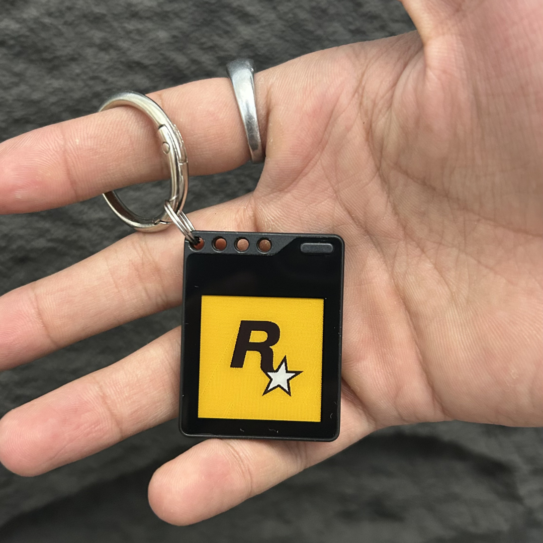 GPS PhotoTag Keychain