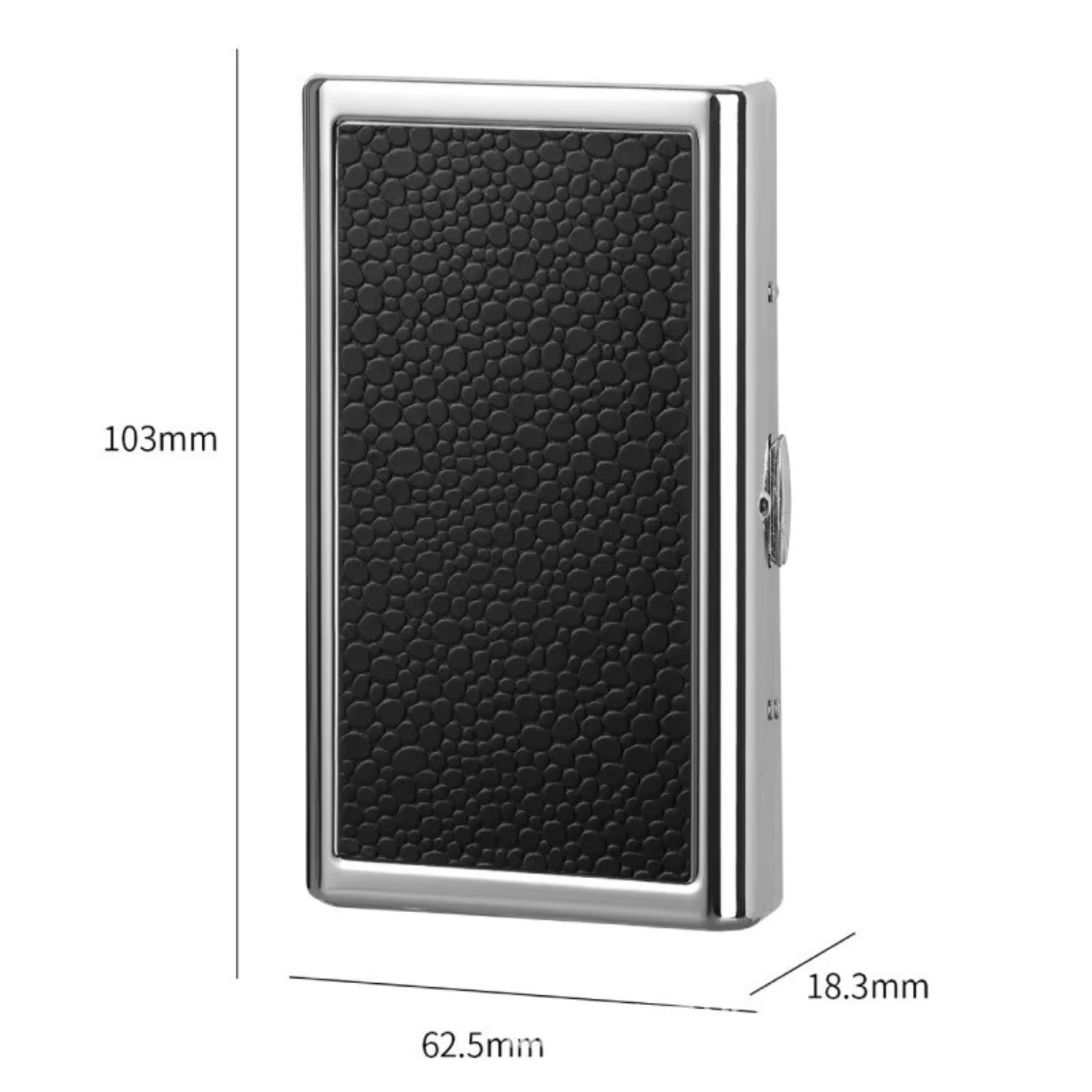 Carbon Metal Cigarette Case
