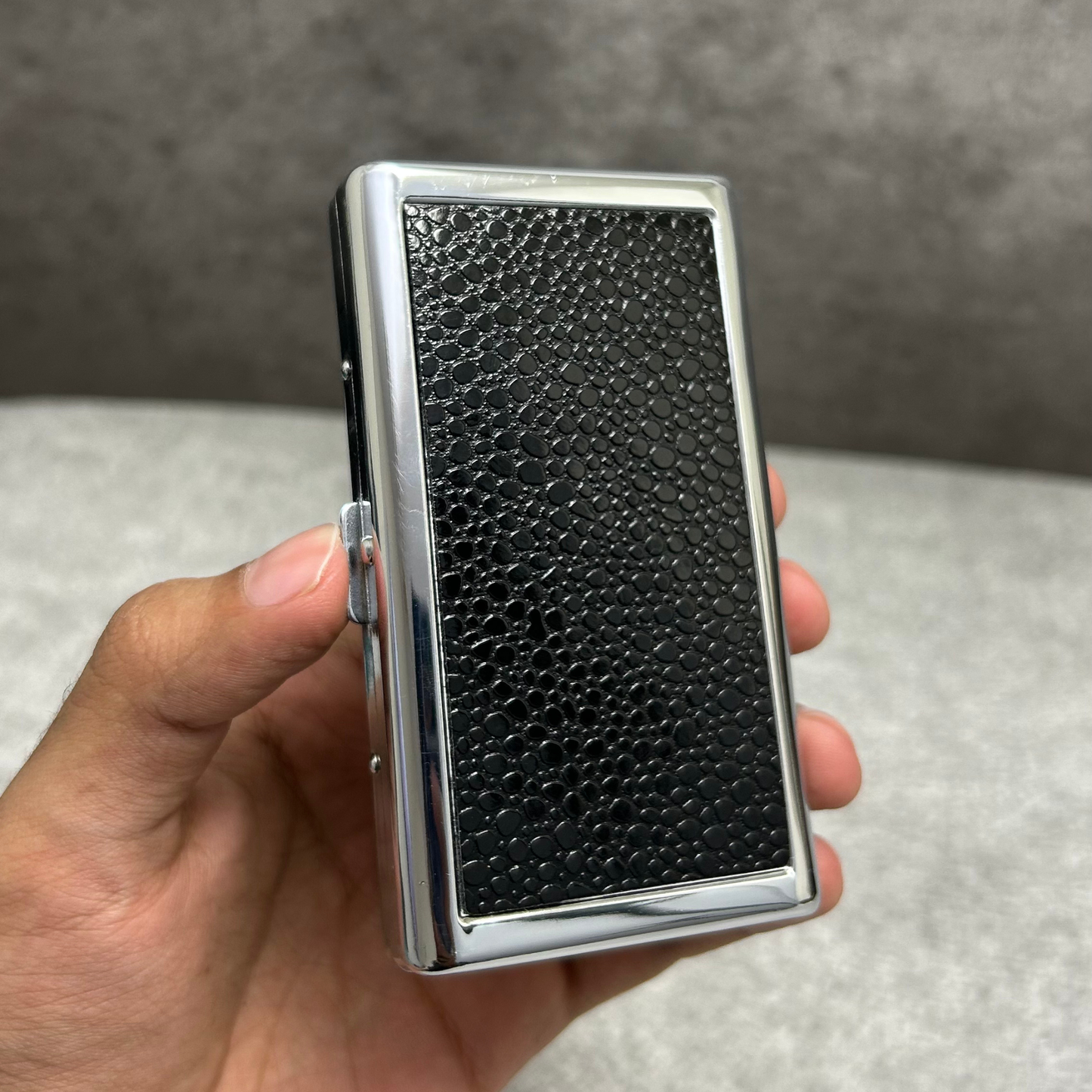 Carbon Metal Cigarette Case