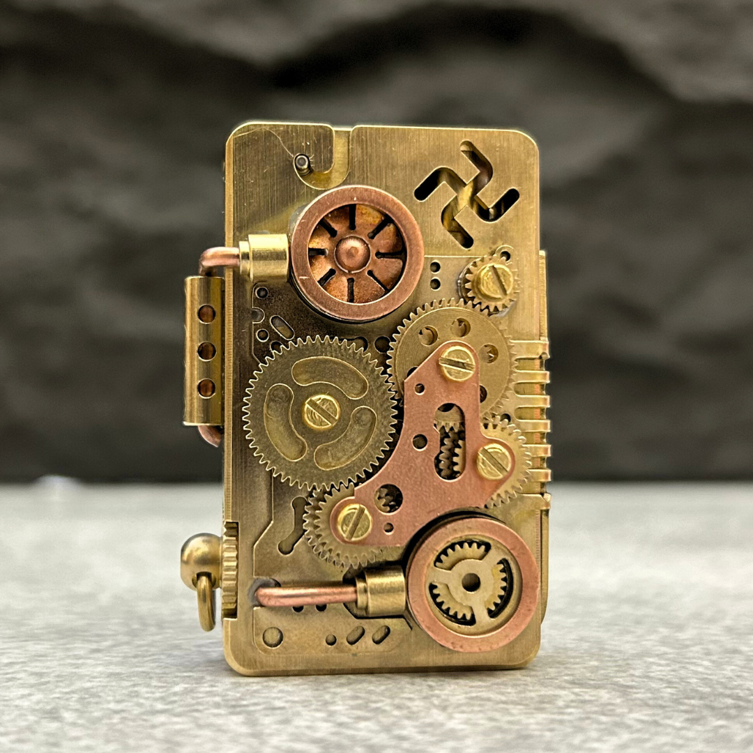 Steampunk Gearworks Lighter (Note: ₹1000 advance payment will be collected for Cash on Delivery orders before dispatch)