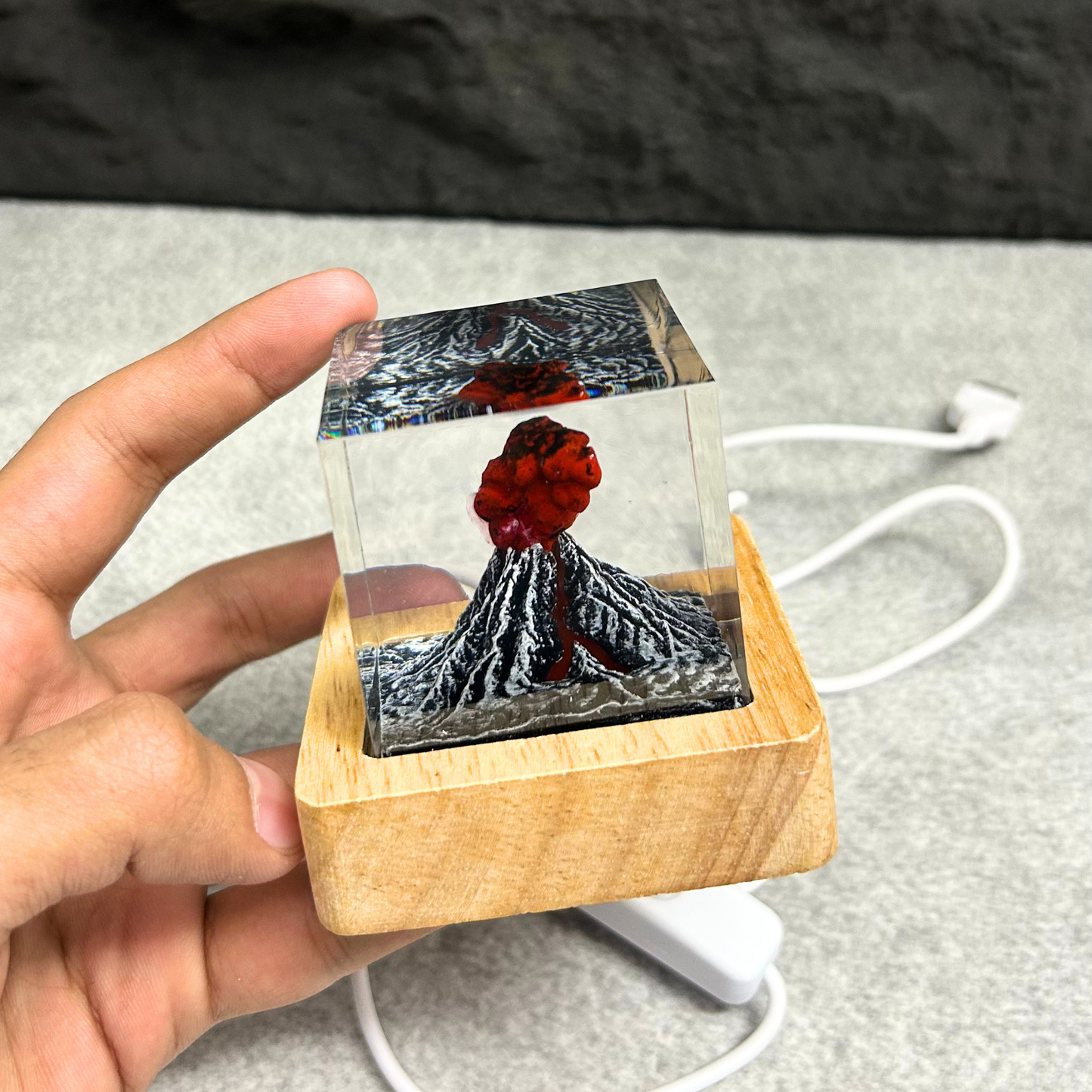 Volcano Lamp