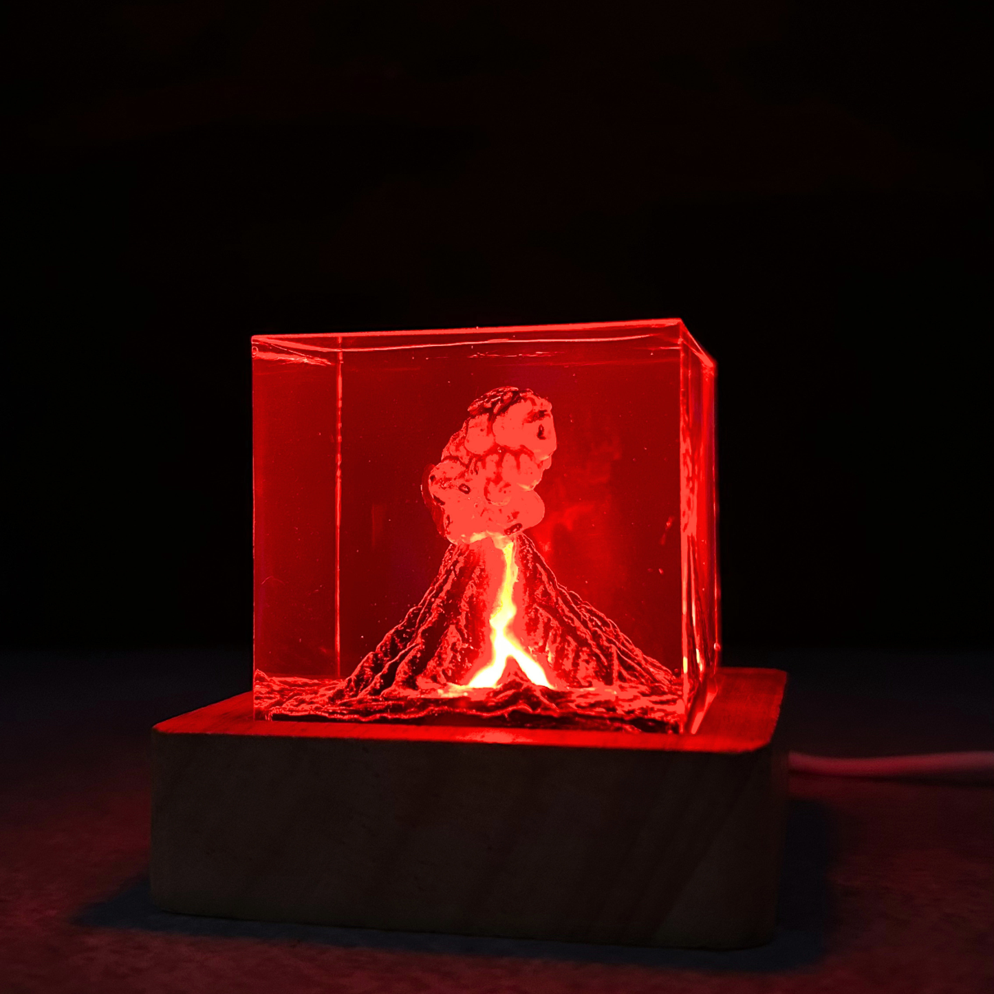 Volcano Lamp