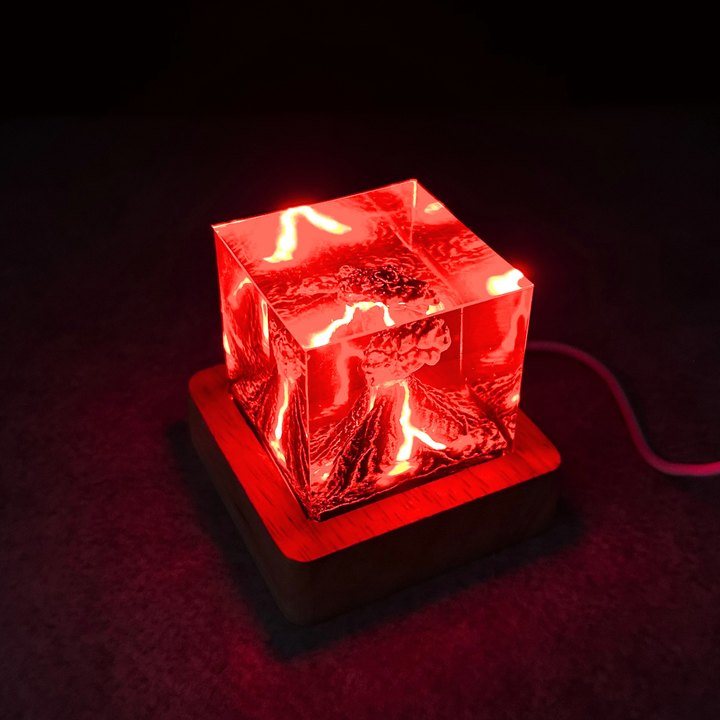 Volcano Lamp