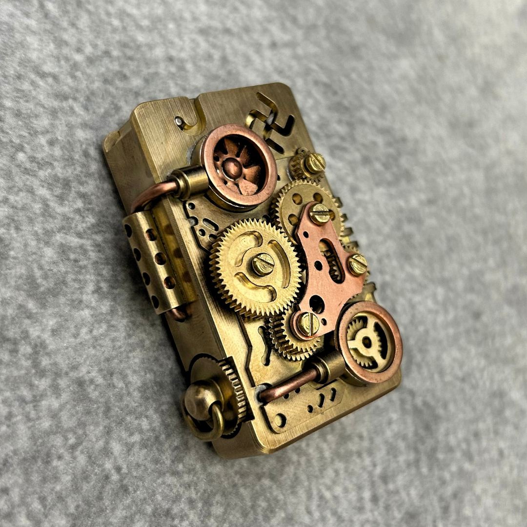 Steampunk Gearworks Lighter (Note: ₹1000 advance payment will be collected for Cash on Delivery orders before dispatch)