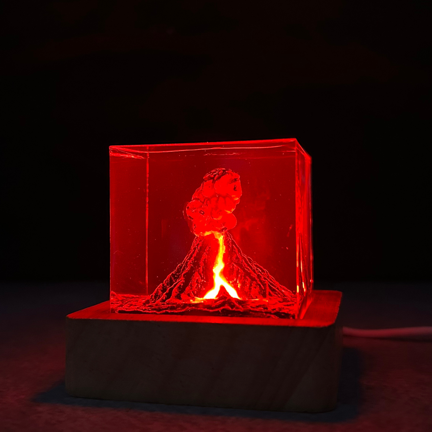 Volcano Lamp