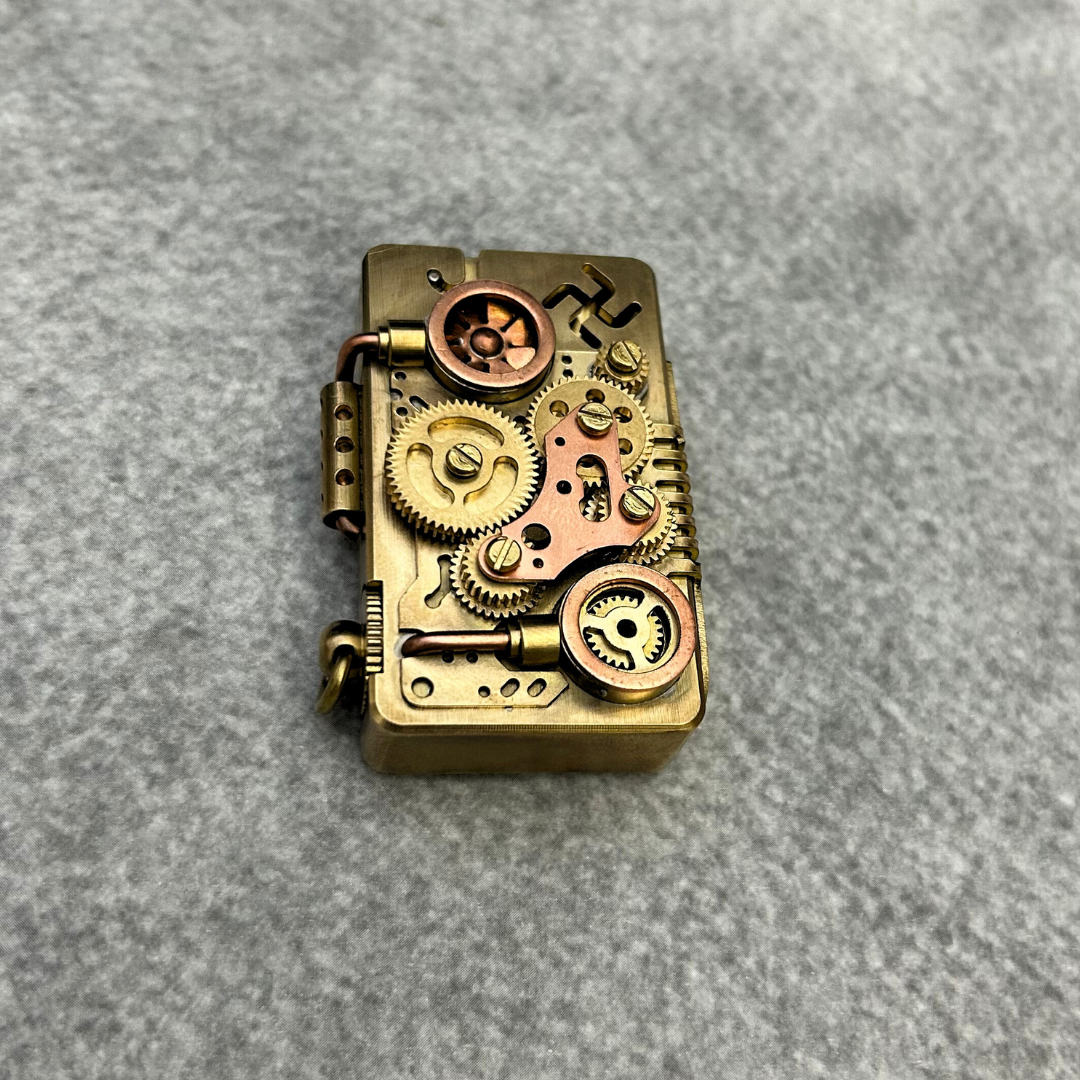 Steampunk Gearworks Lighter (Note: ₹1000 advance payment will be collected for Cash on Delivery orders before dispatch)