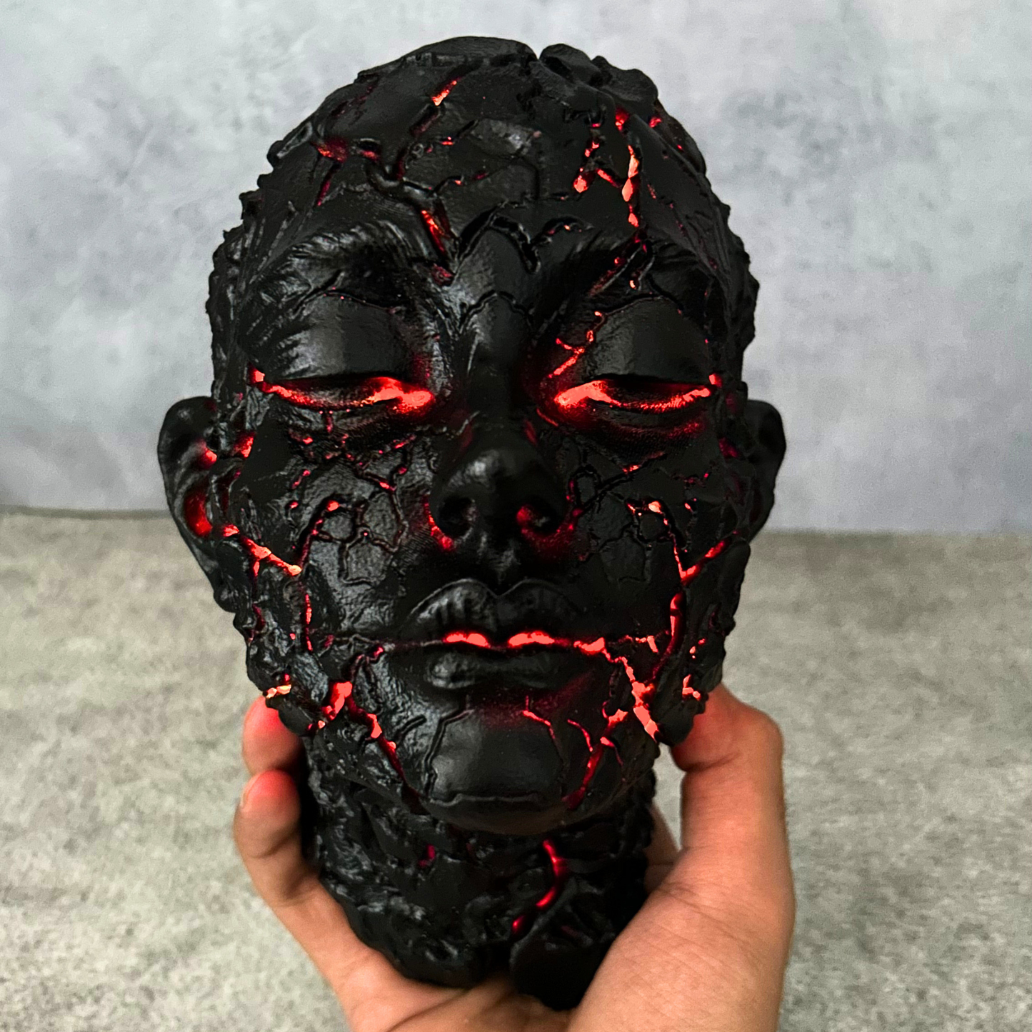Cracked Soul Wall Light