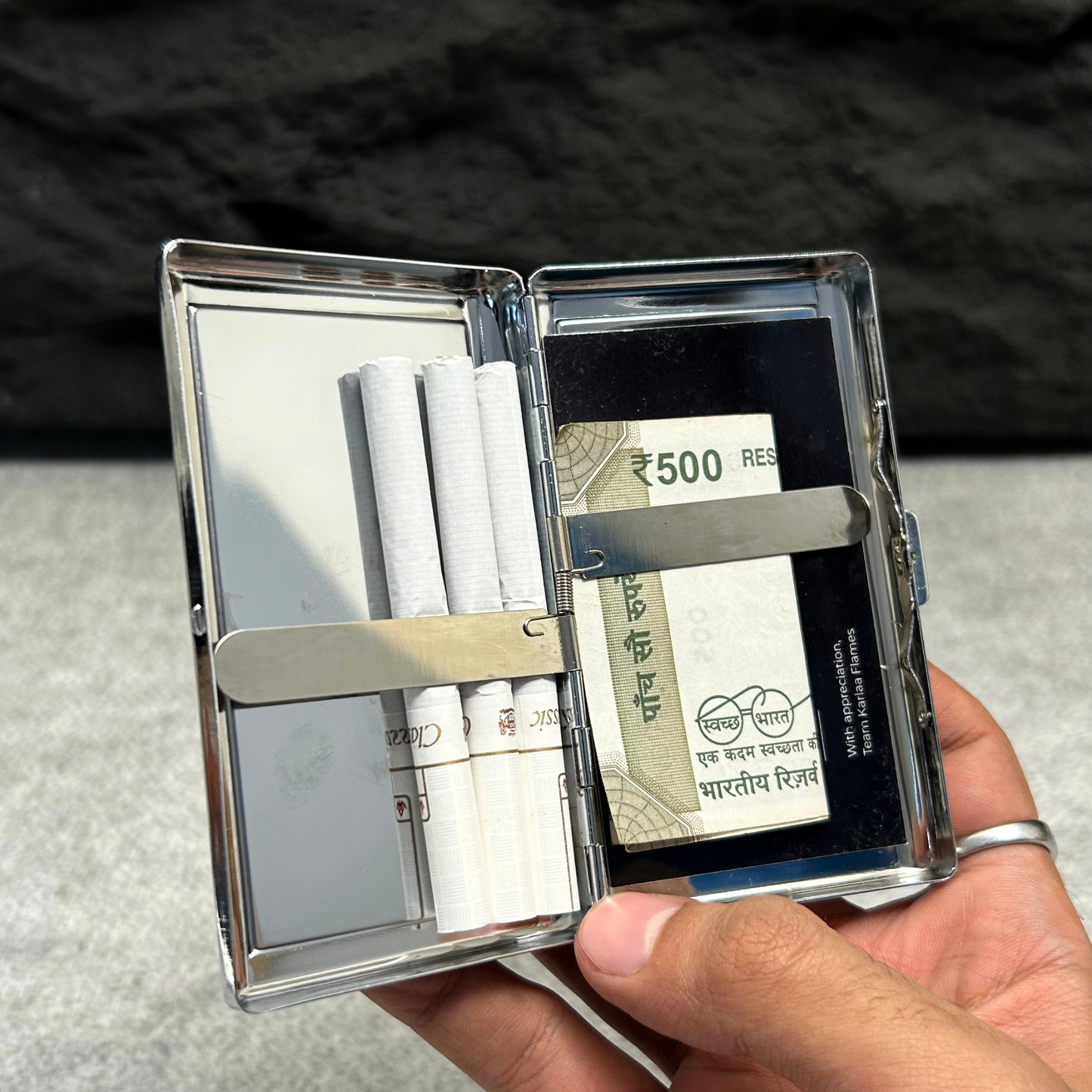 Monarch Metal Cigarette Case