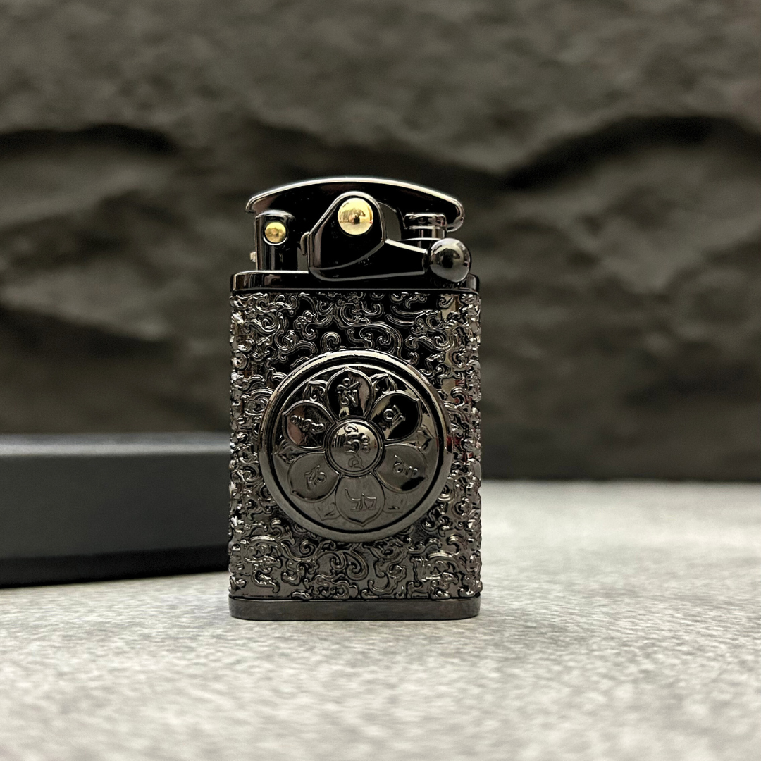 Obsidian Lotus Lighter