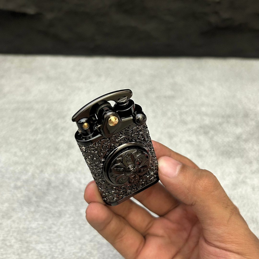 Obsidian Lotus Lighter