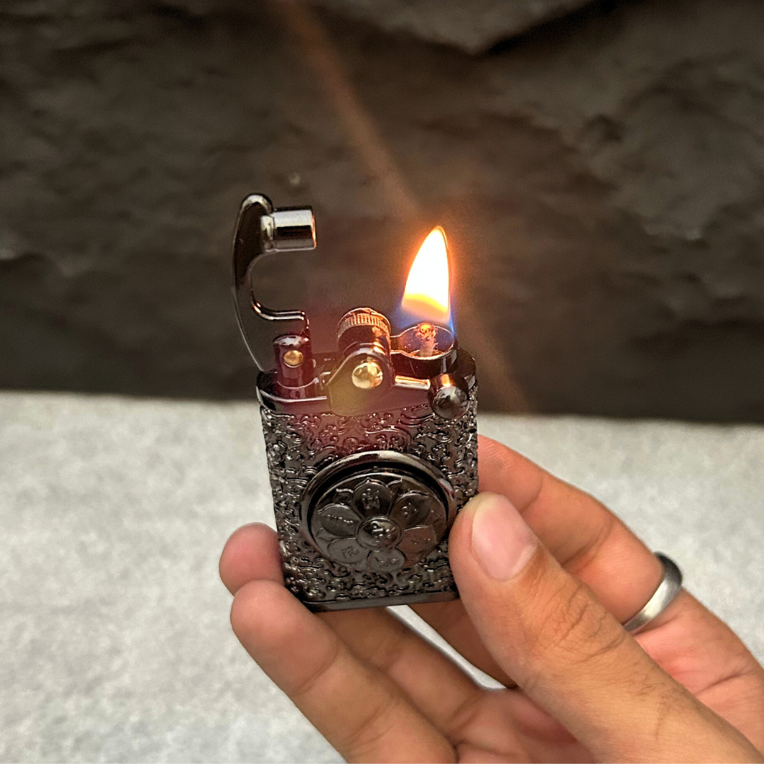 Obsidian Lotus Lighter