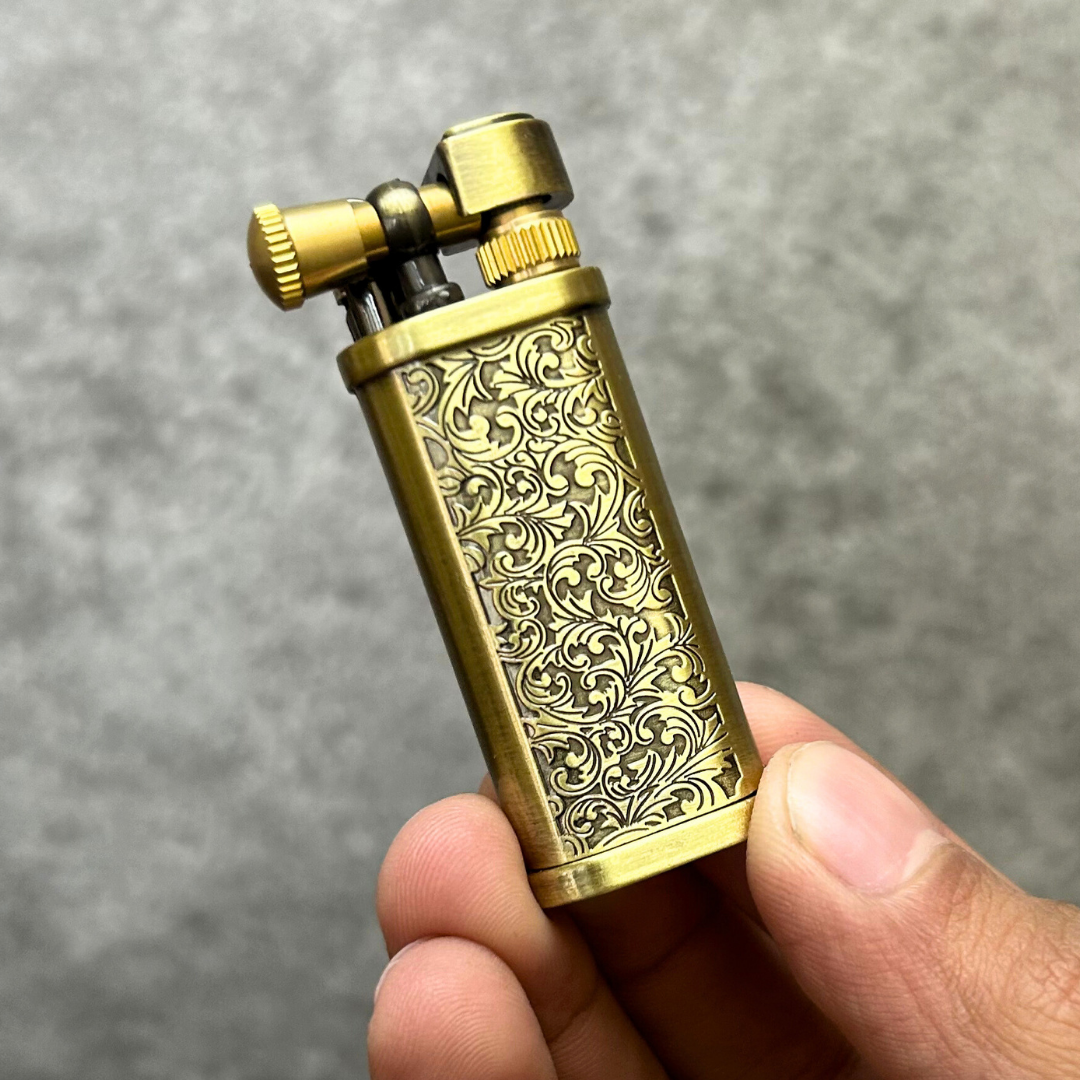 Vintage Intricate Lighter - Fuel Varient