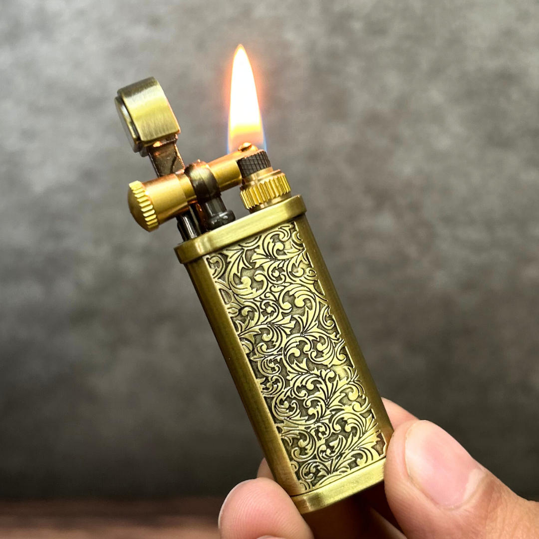 Vintage Intricate Lighter - Fuel Varient