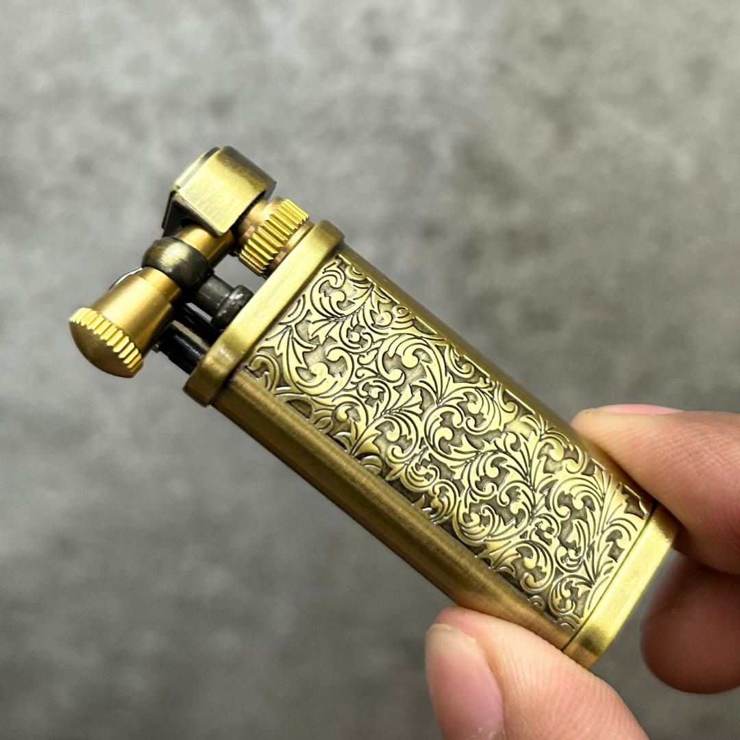 Vintage Intricate Lighter - Fuel Varient