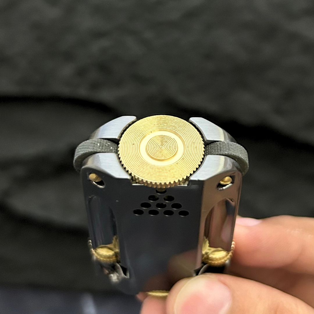 Zorro Armor Brass Lighter