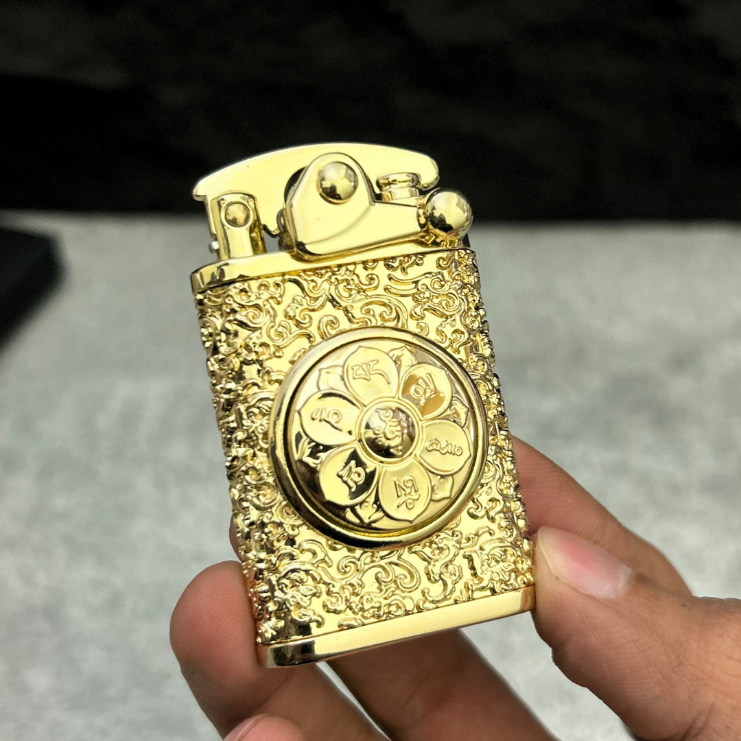 Obsidian Lotus Lighter