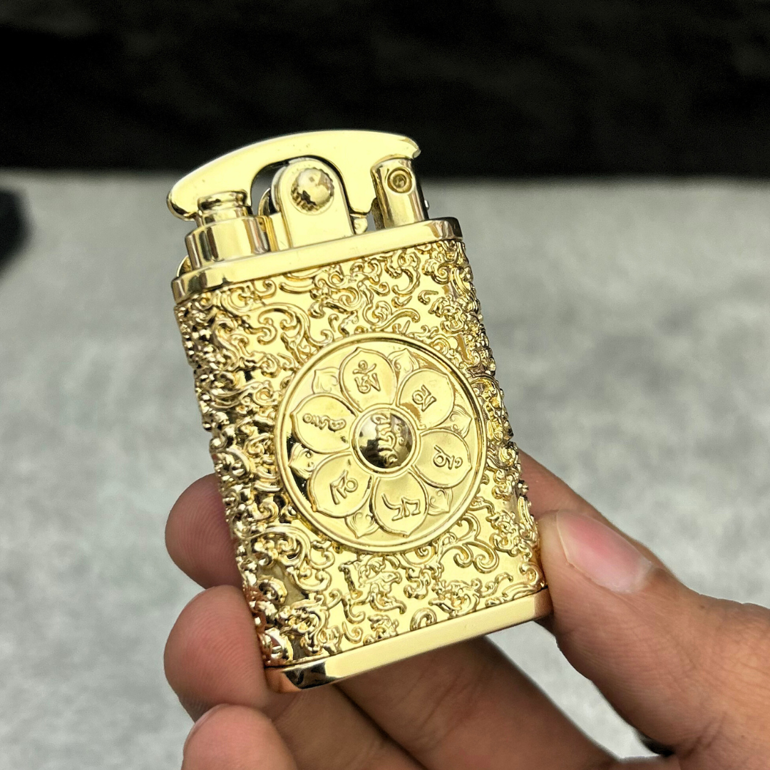 Obsidian Lotus Lighter