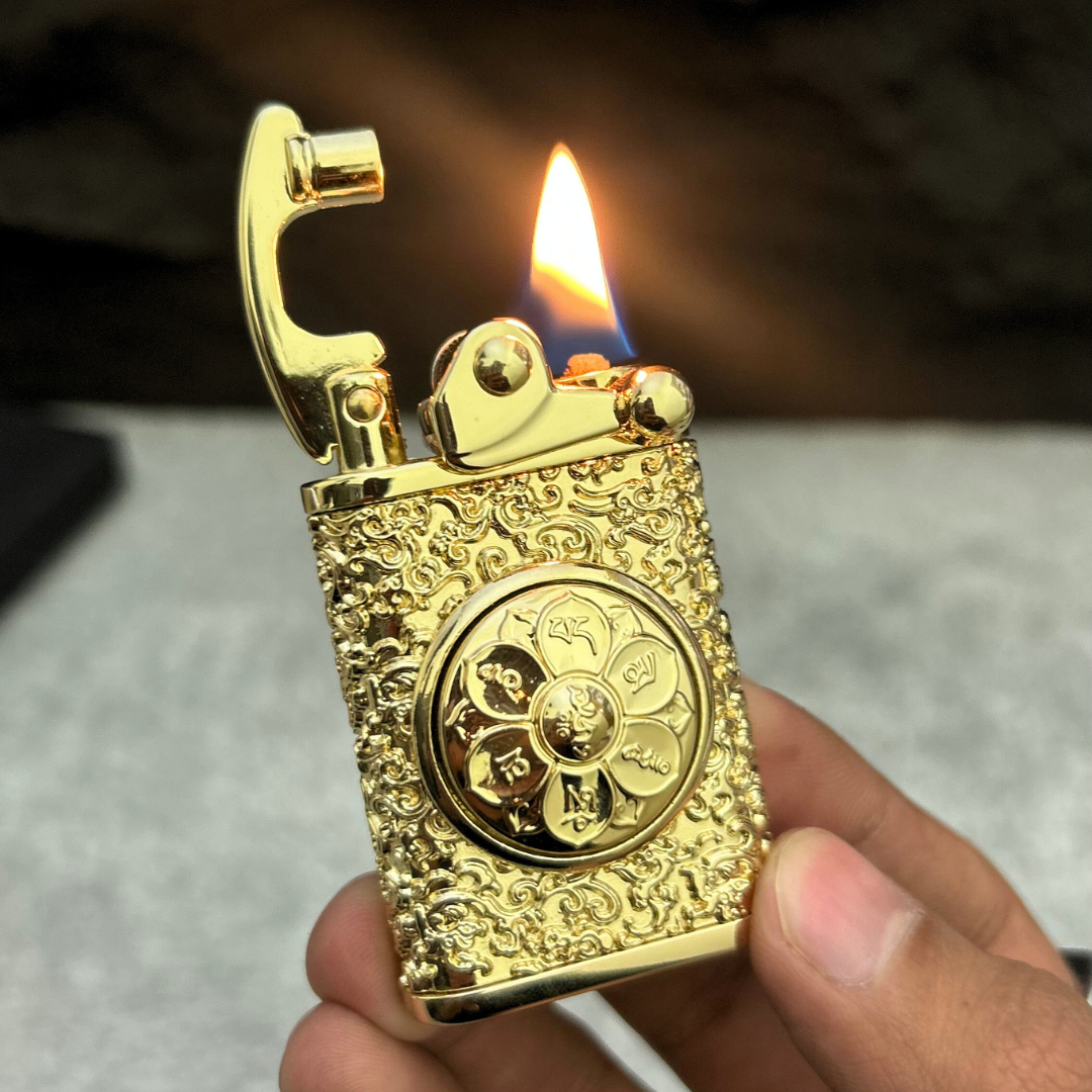 Obsidian Lotus Lighter