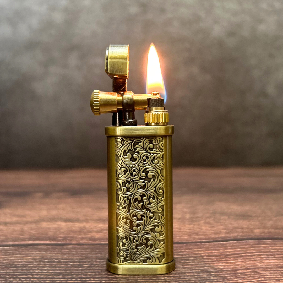 Vintage Intricate Lighter - Fuel Varient