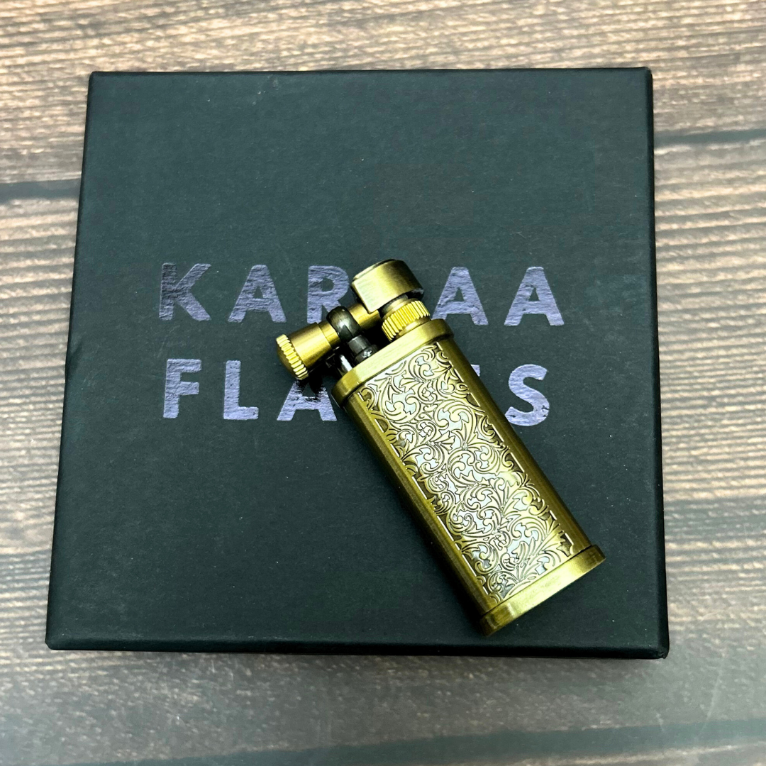 Vintage Intricate Lighter - Fuel Varient