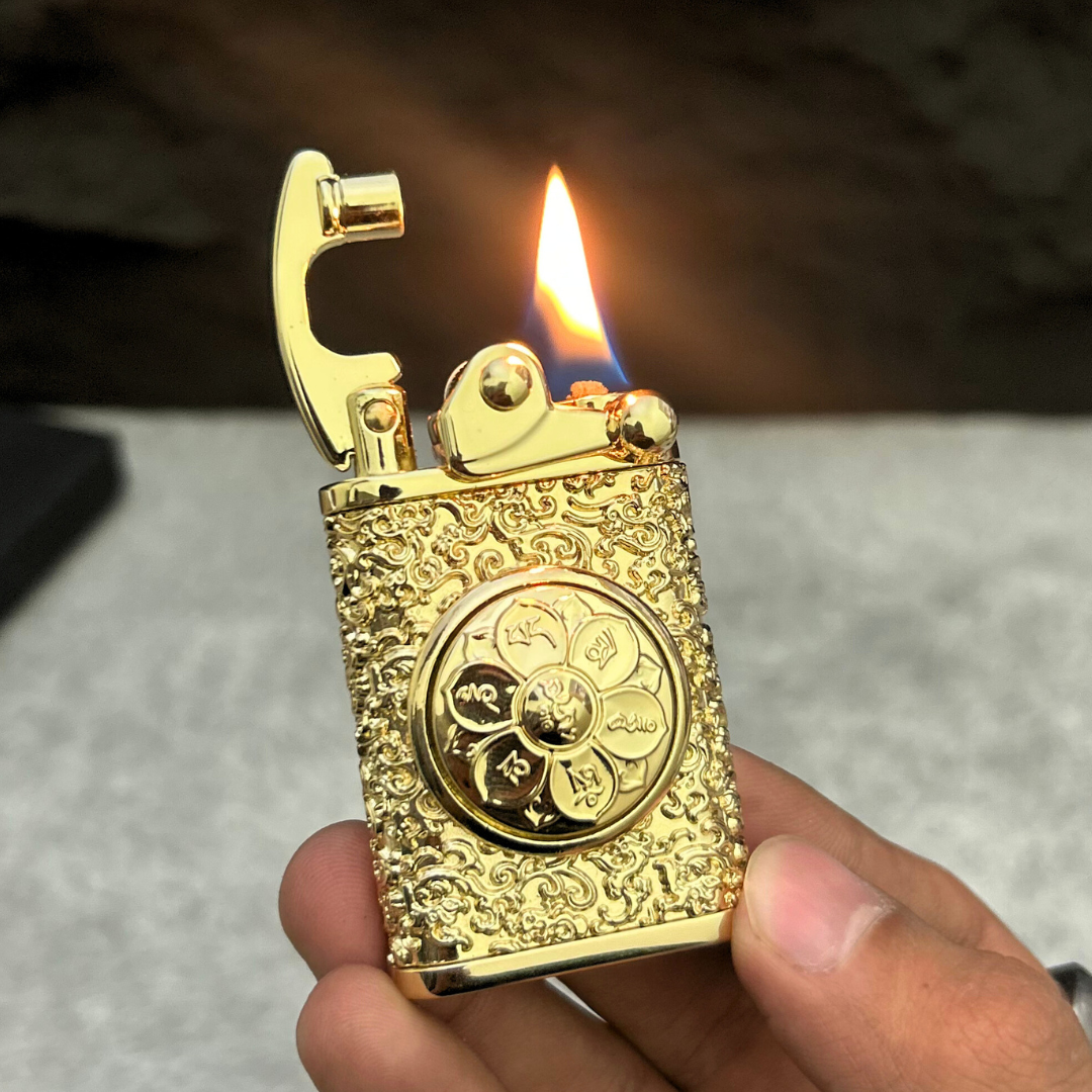 Obsidian Lotus Lighter