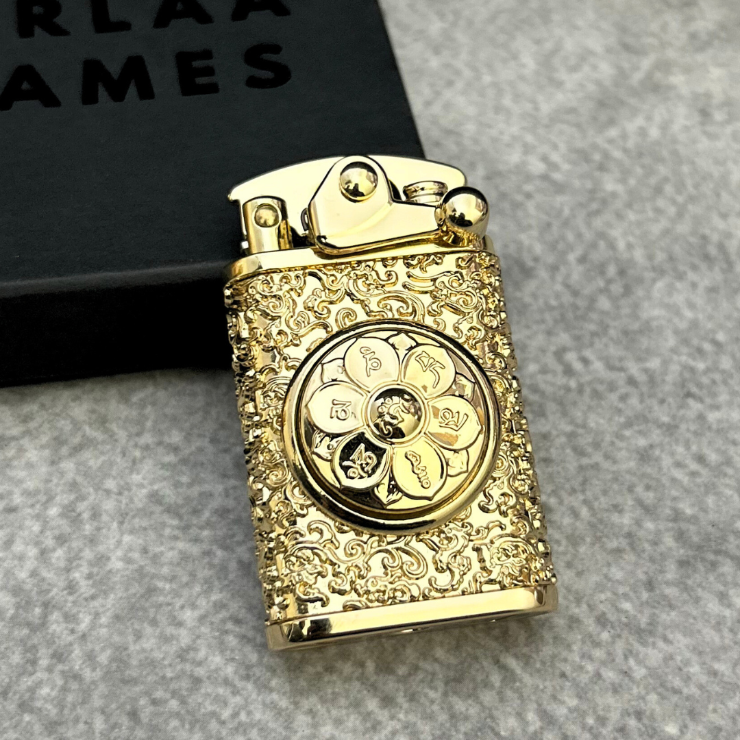 Obsidian Lotus Lighter