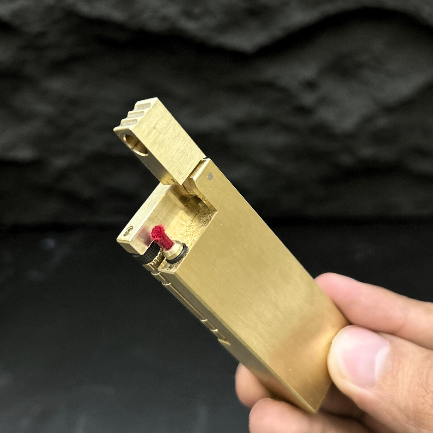 Golden Monolith Lighter