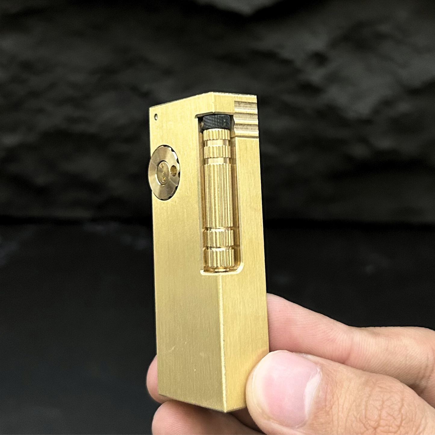 Golden Monolith Lighter