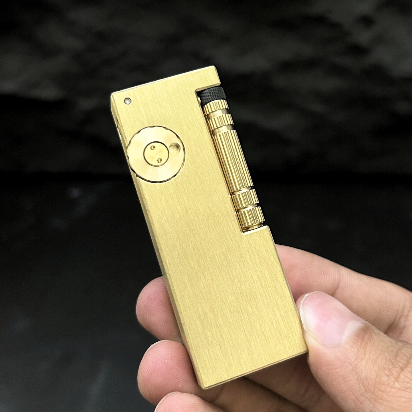 Golden Monolith Lighter