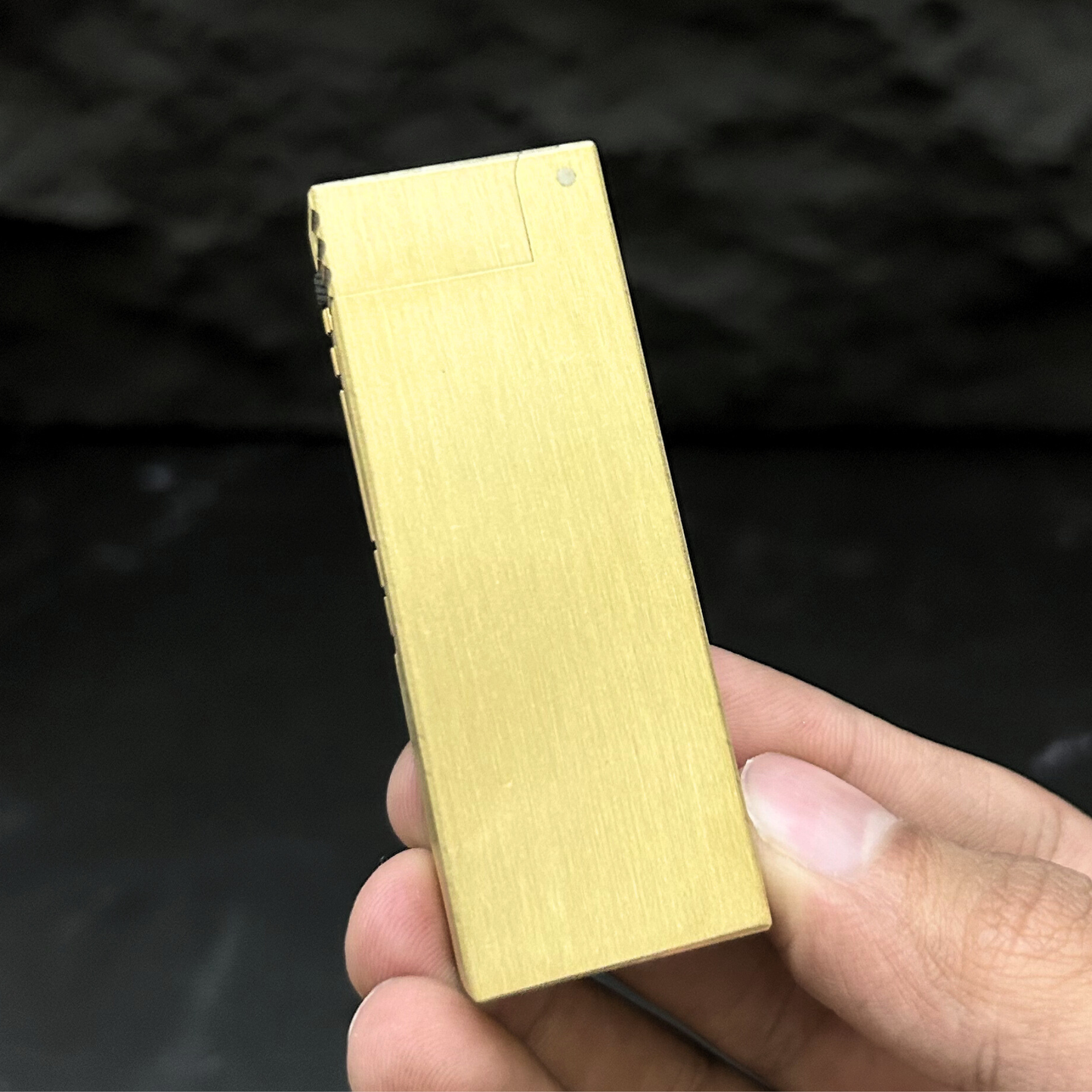Golden Monolith Lighter