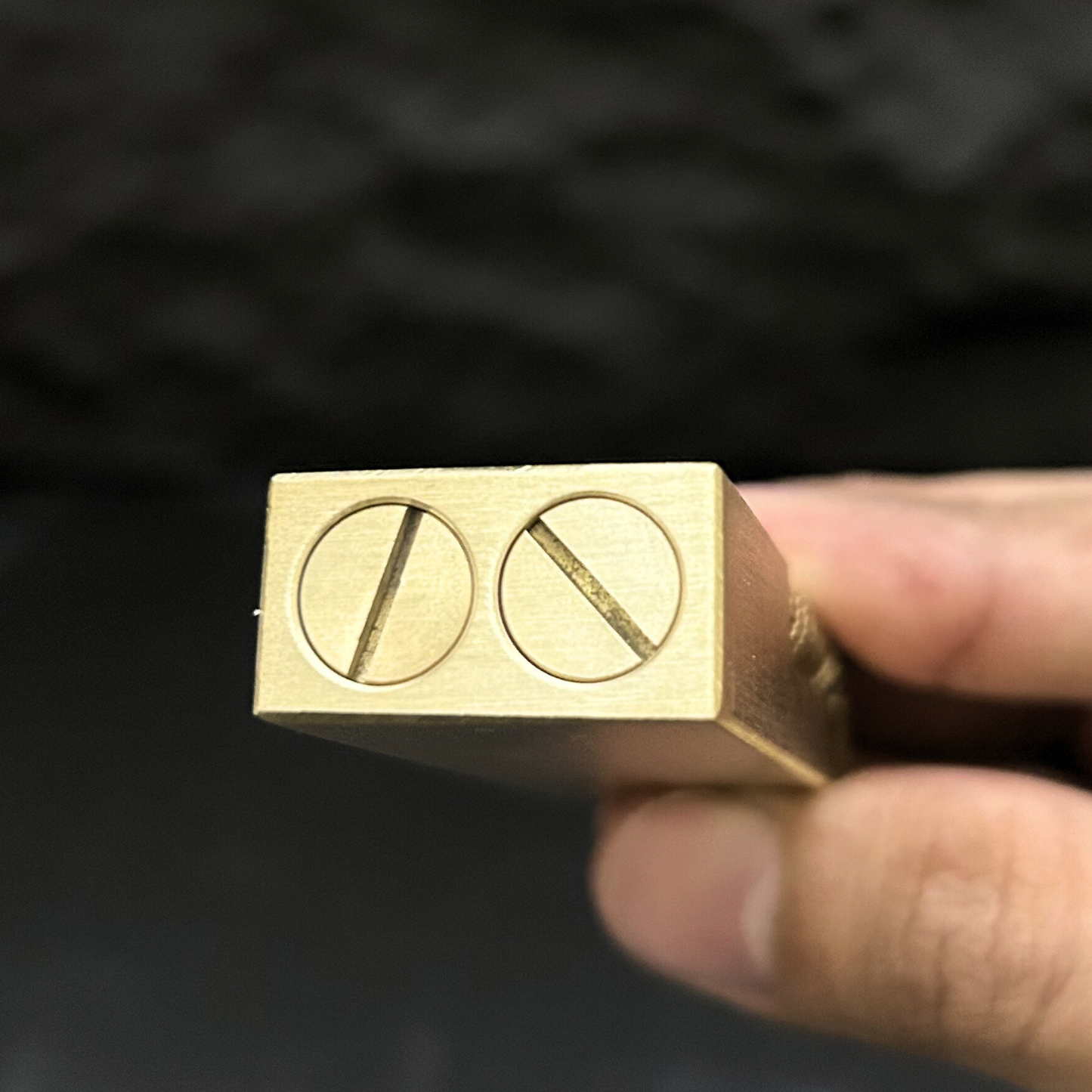 Golden Monolith Lighter