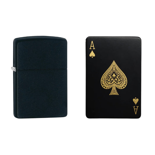 Black Matte & Black Ace COMBO (Pack of 2)