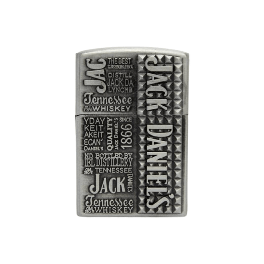 Jack Daniel’s Silver Engraved Flamer