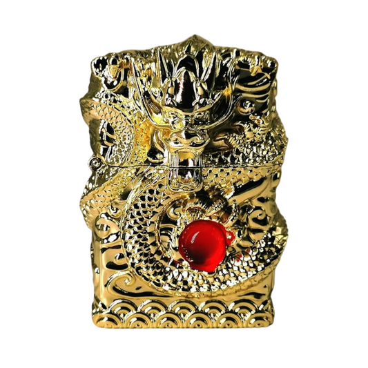 Carved Demon Vintage Lighter